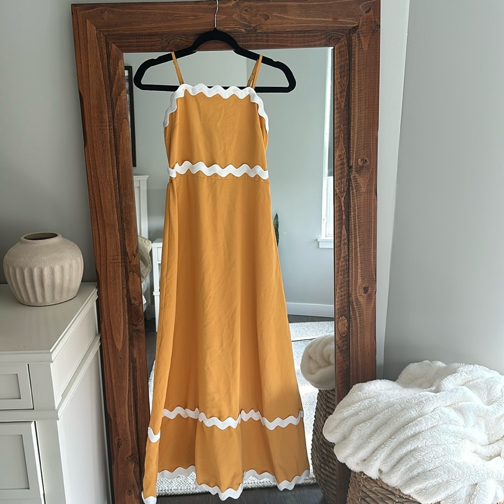 Ric Rac Maxi Dress